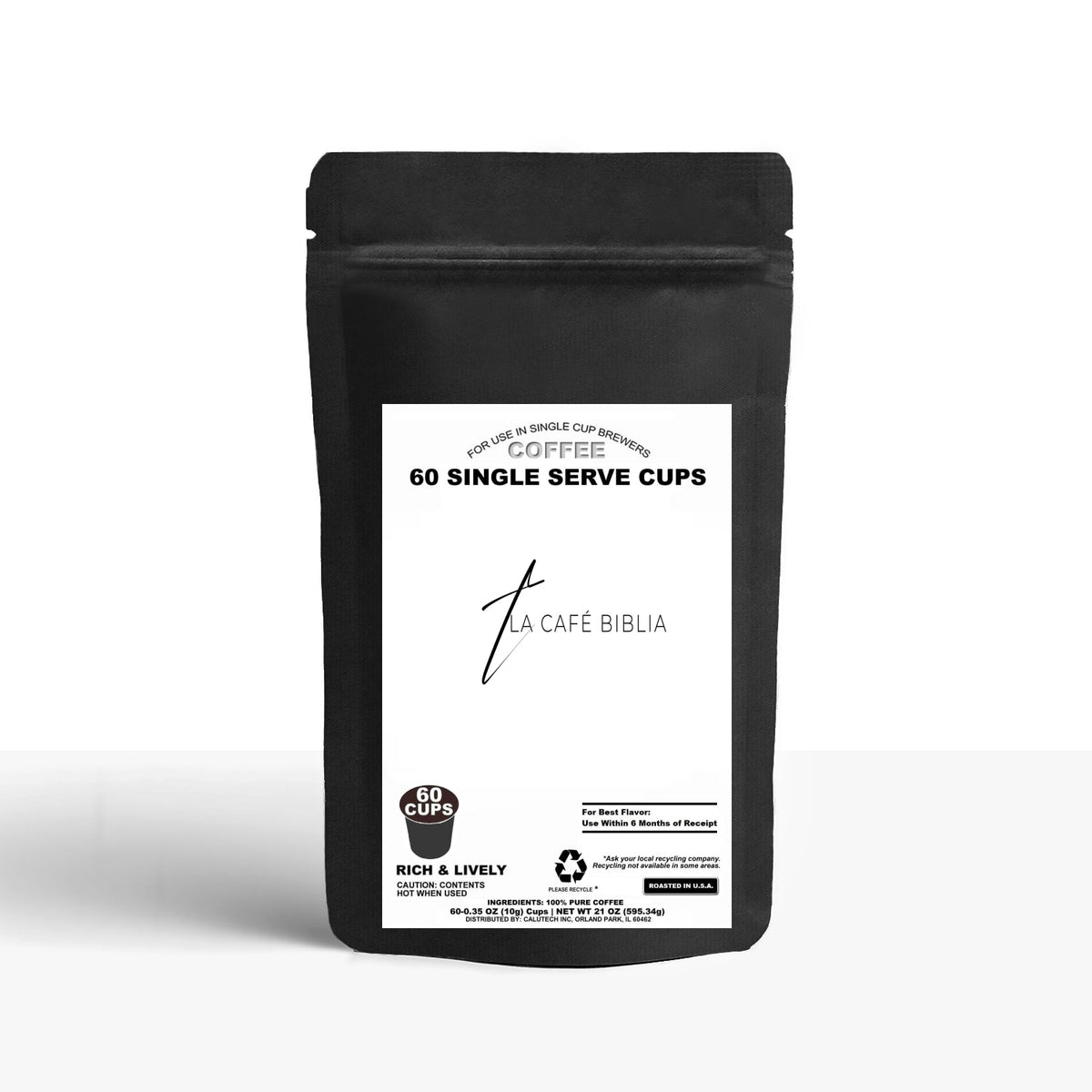 60 Pack Single Serve Coffee Capsules